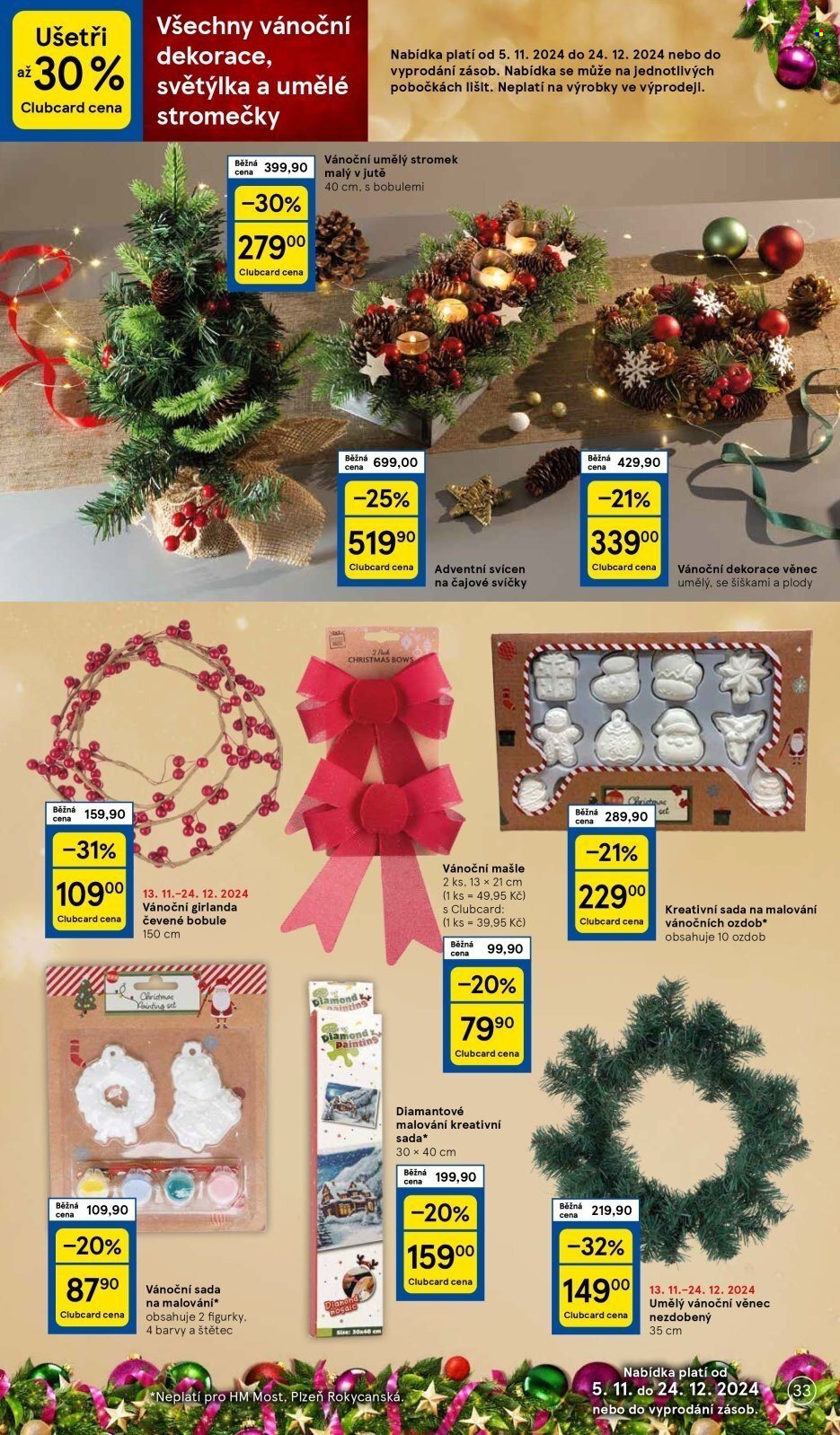 Leták TESCO hypermarket - 26.11.2024 - 24.12.2024. Strana 33