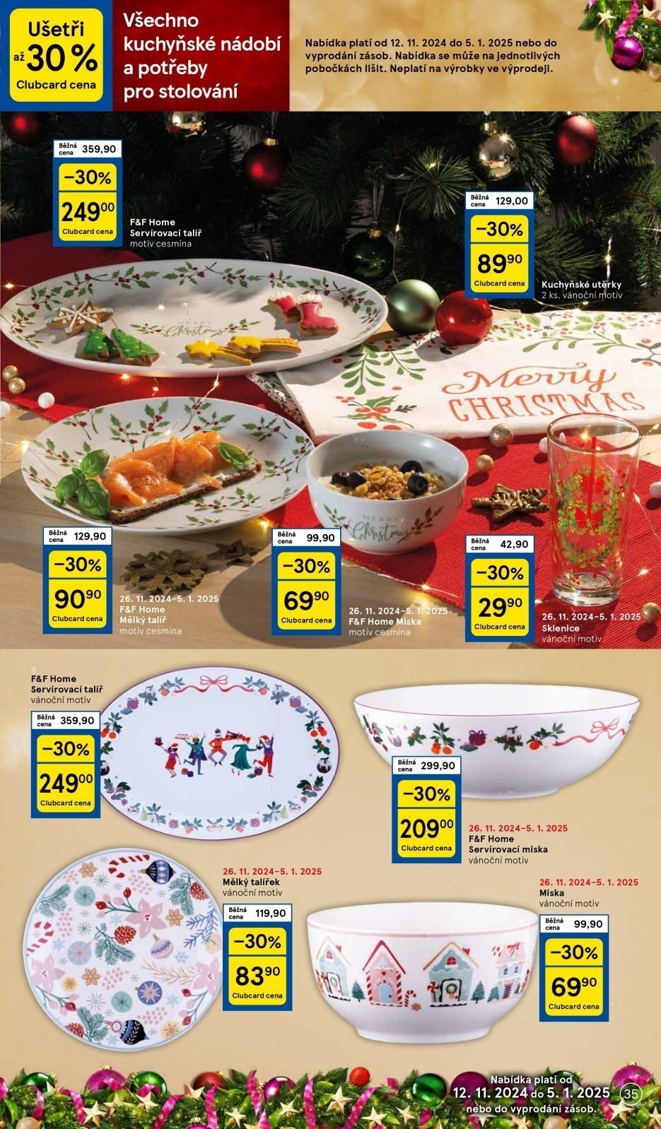 Leták TESCO hypermarket - 26.11.2024 - 24.12.2024. Strana 35