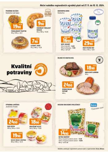 Leták coop TERNO - 27.11.2024 - 10.12.2024.