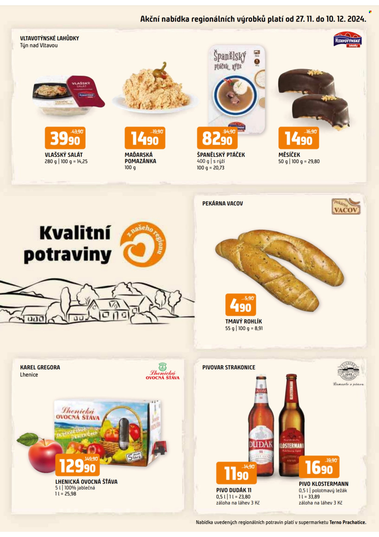 Leták coop TERNO - 27.11.2024 - 10.12.2024. Strana 1