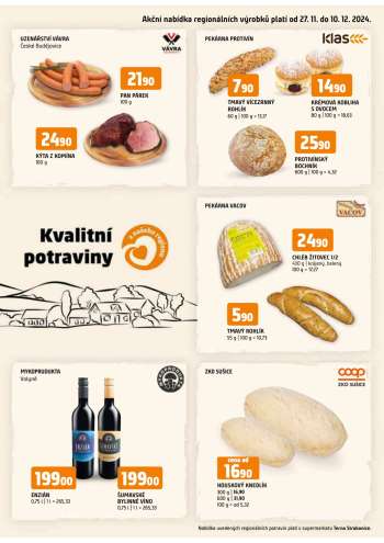 Leták coop TERNO - 27.11.2024 - 10.12.2024.