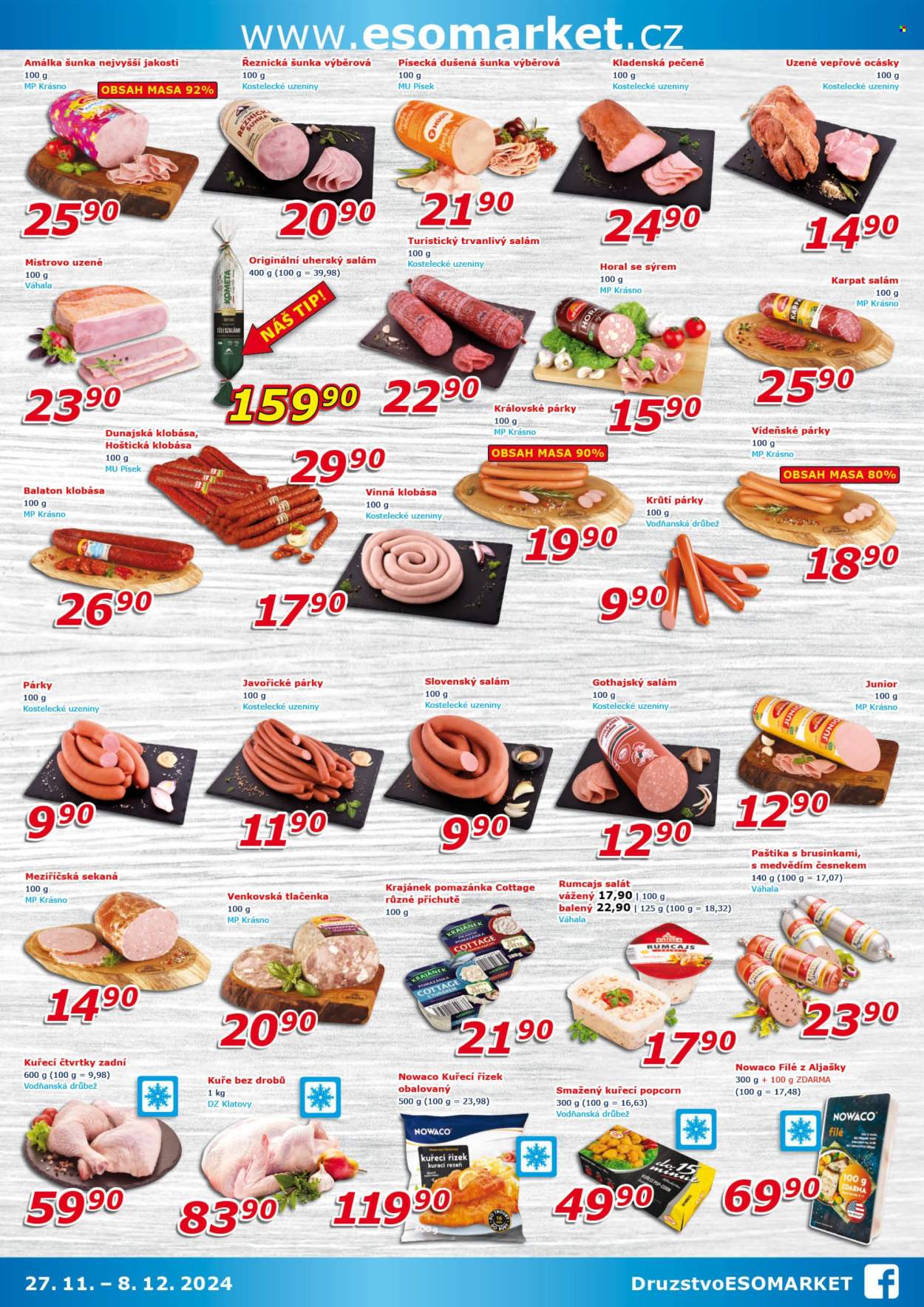 Leták ESO MARKET - 27.11.2024 - 8.12.2024. Strana 2