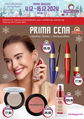 Leták Prima Drogerie - 4.12.2024 - 16.12.2024.