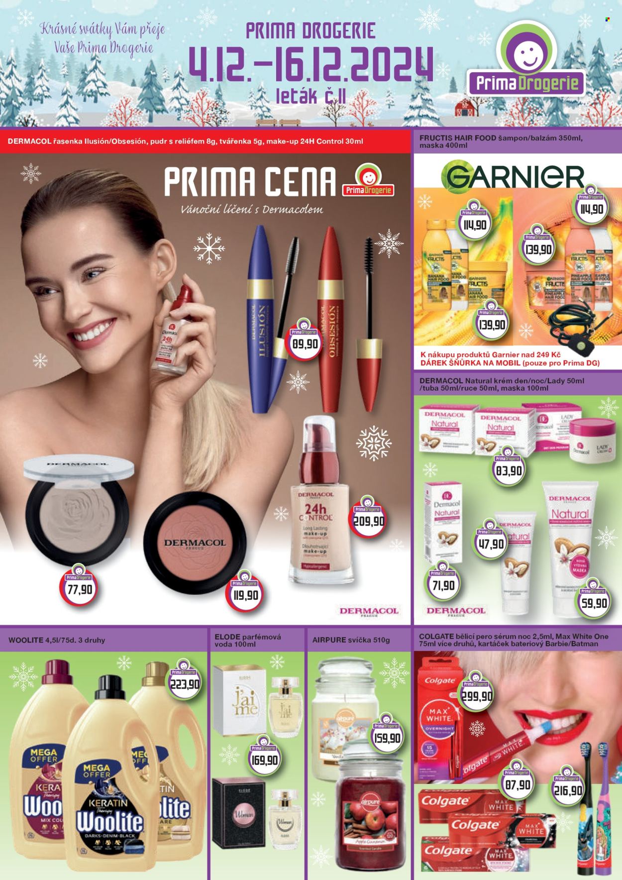 Leták Prima Drogerie - 4.12.2024 - 16.12.2024. Strana 1