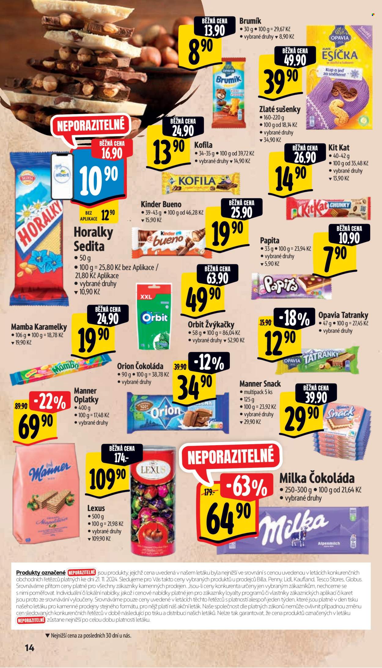 Leták Albert Supermarket - 27.11.2024 - 3.12.2024. Strana 22