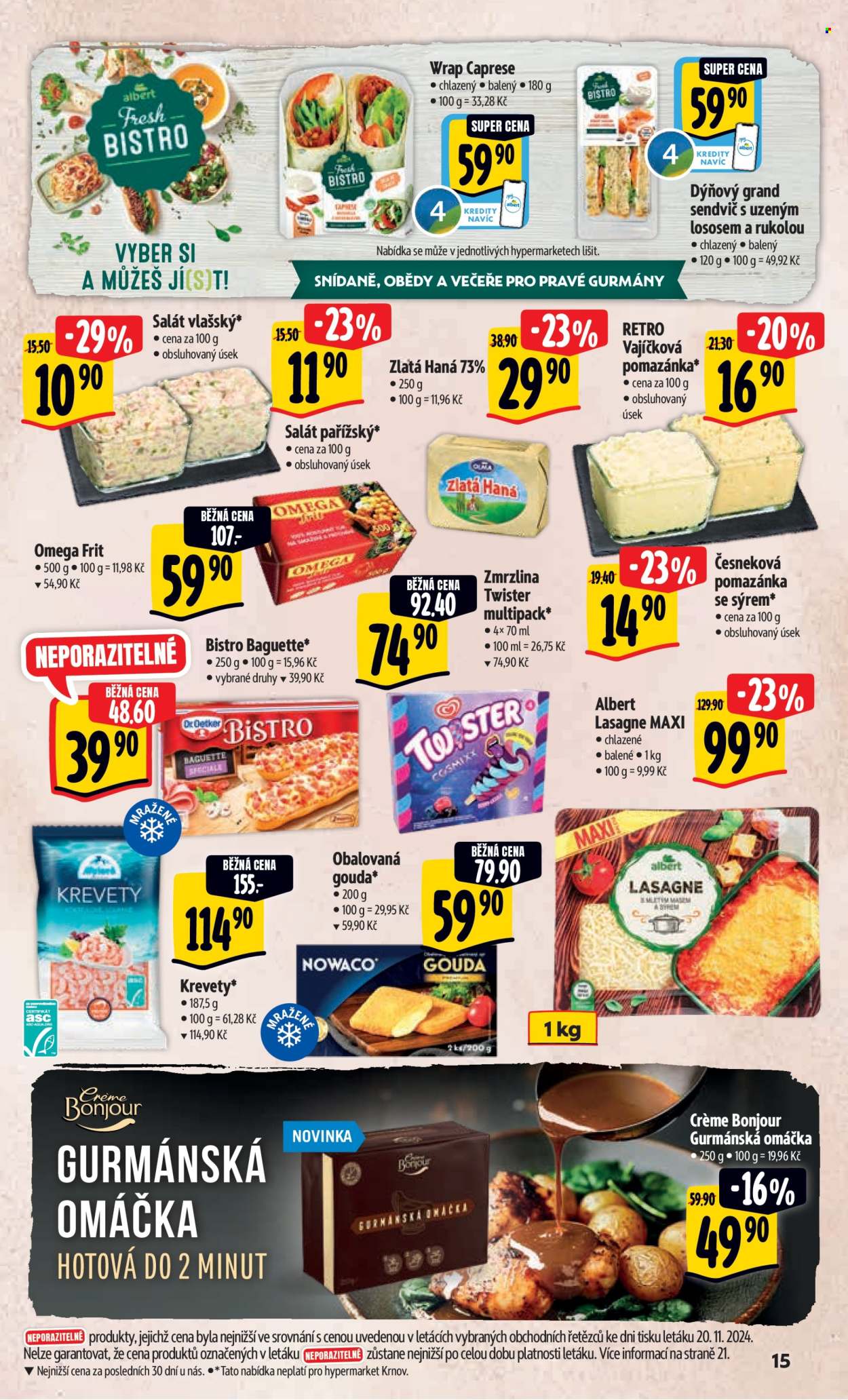 Leták Albert Hypermarket - 27.11.2024 - 3.12.2024. Strana 22