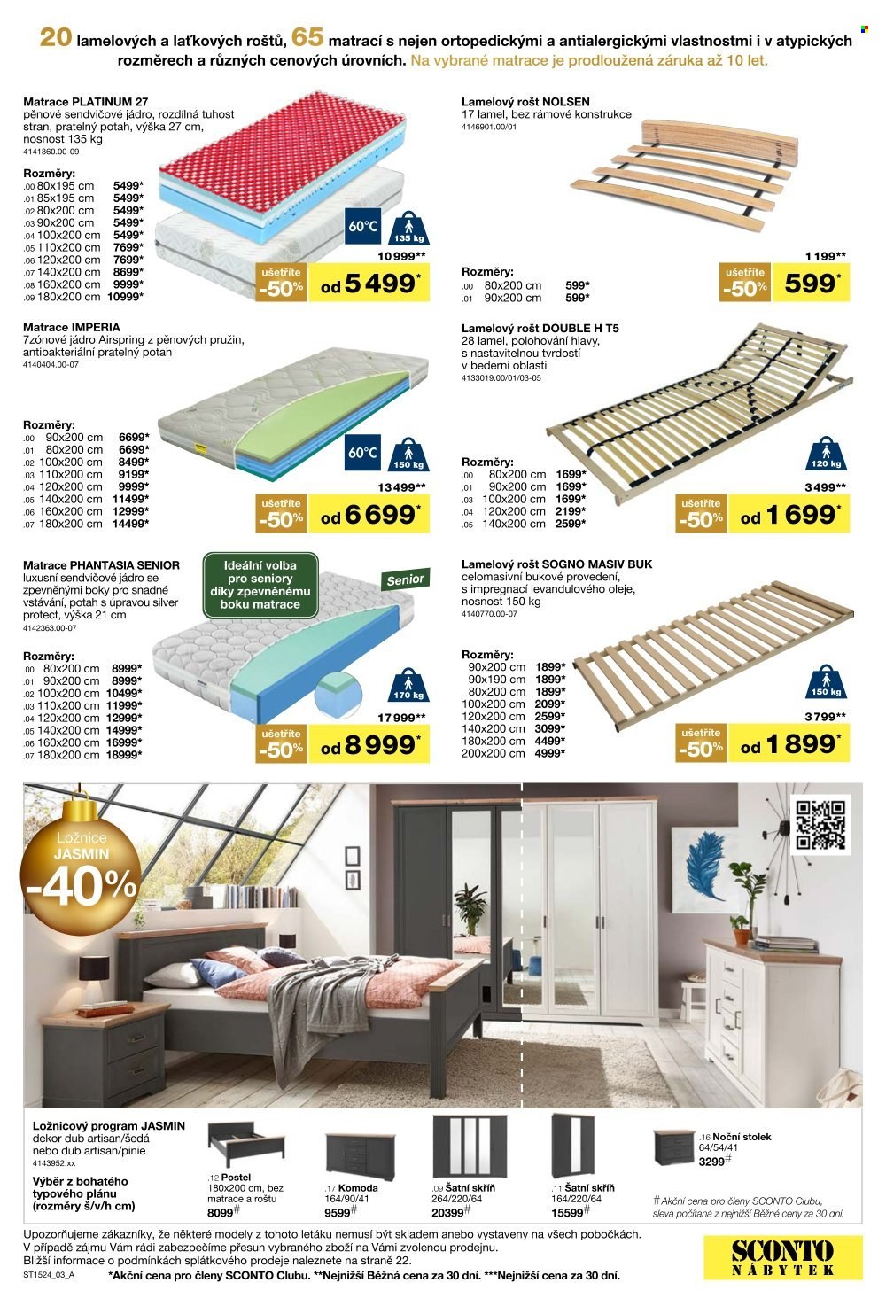 Leták SCONTO NÁBYTEK - 27.11.2024 - 27.12.2024. Strana 3