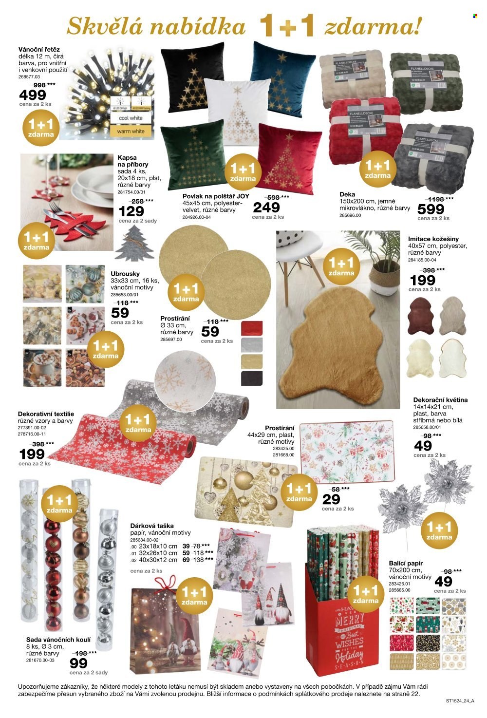 Leták SCONTO NÁBYTEK - 27.11.2024 - 27.12.2024. Strana 24