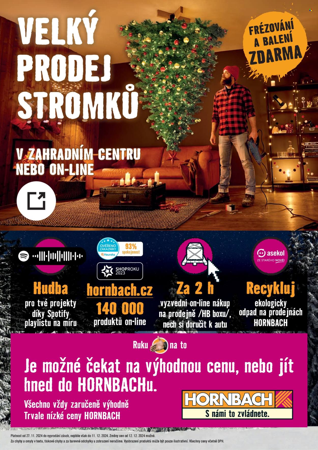 Leták HORNBACH - 27.11.2024 - 11.12.2024. Strana 8