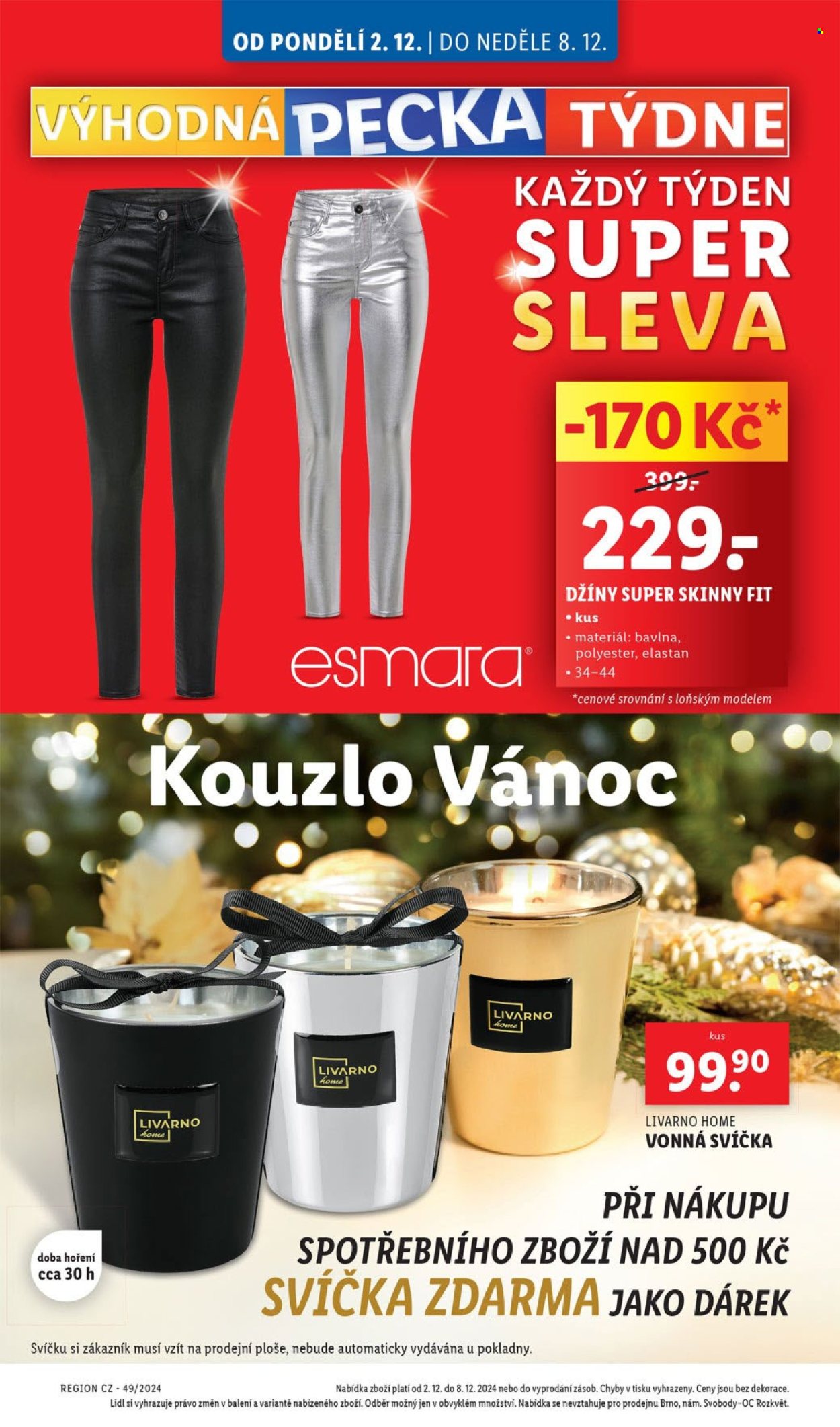 Leták Lidl - 2.12.2024 - 8.12.2024. Strana 10