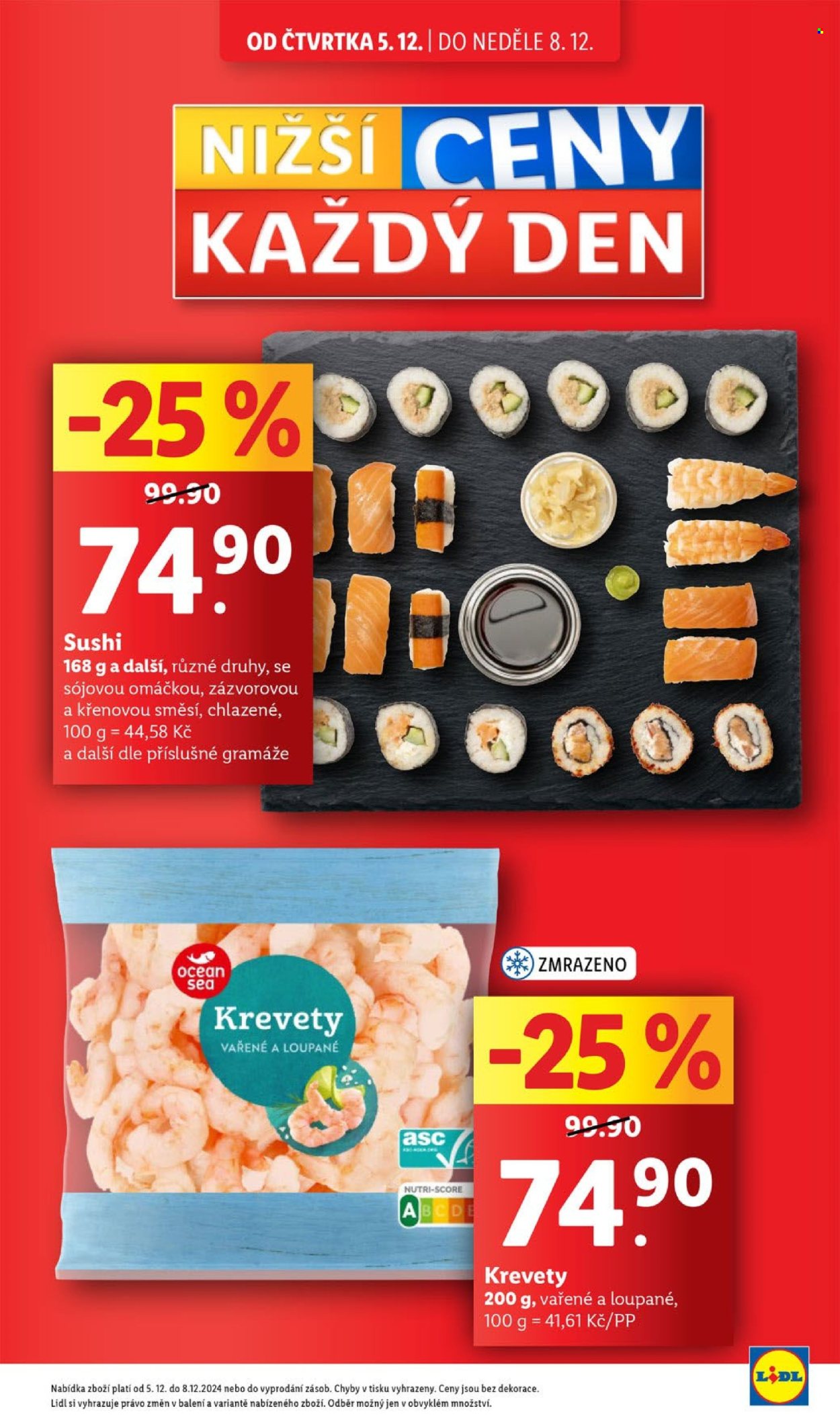 Leták Lidl - 5.12.2024 - 8.12.2024. Strana 5