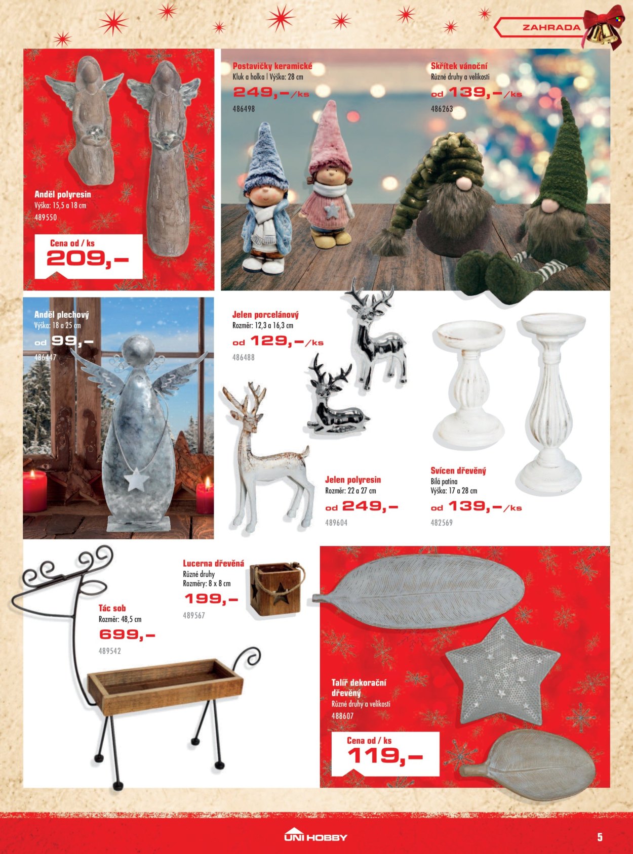 Leták UNI HOBBY - 28.11.2024 - 29.12.2024. Strana 5
