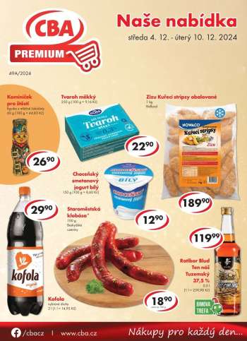 Leták CBA Premium - 4.12.2024 - 10.12.2024.