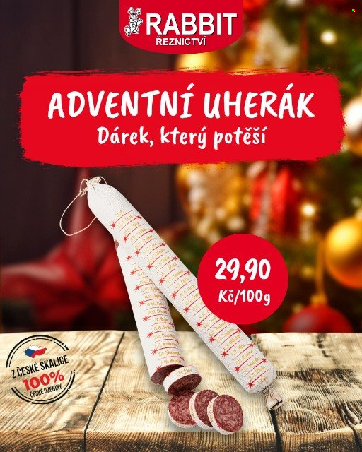 Leták RABBIT řeznictví. Strana 3