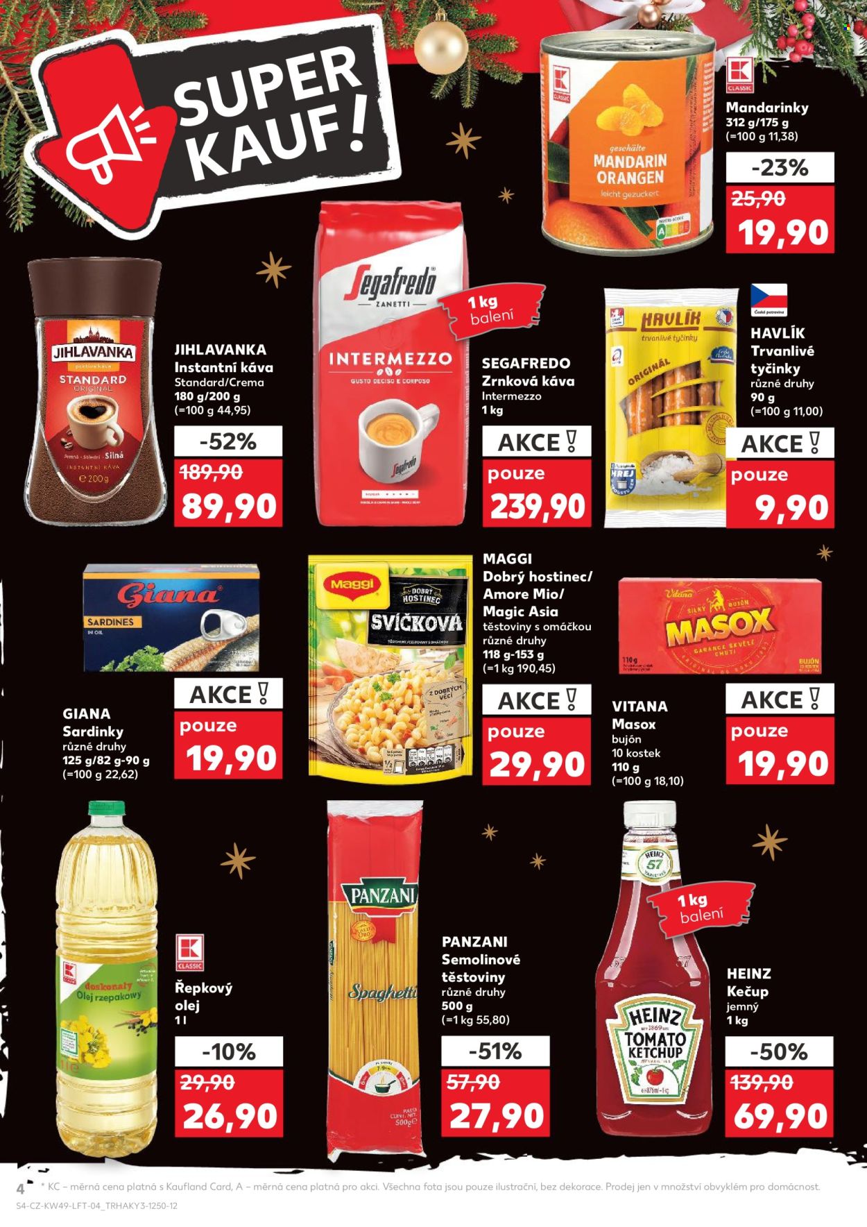 Leták Kaufland - 4.12.2024 - 10.12.2024. Strana 4