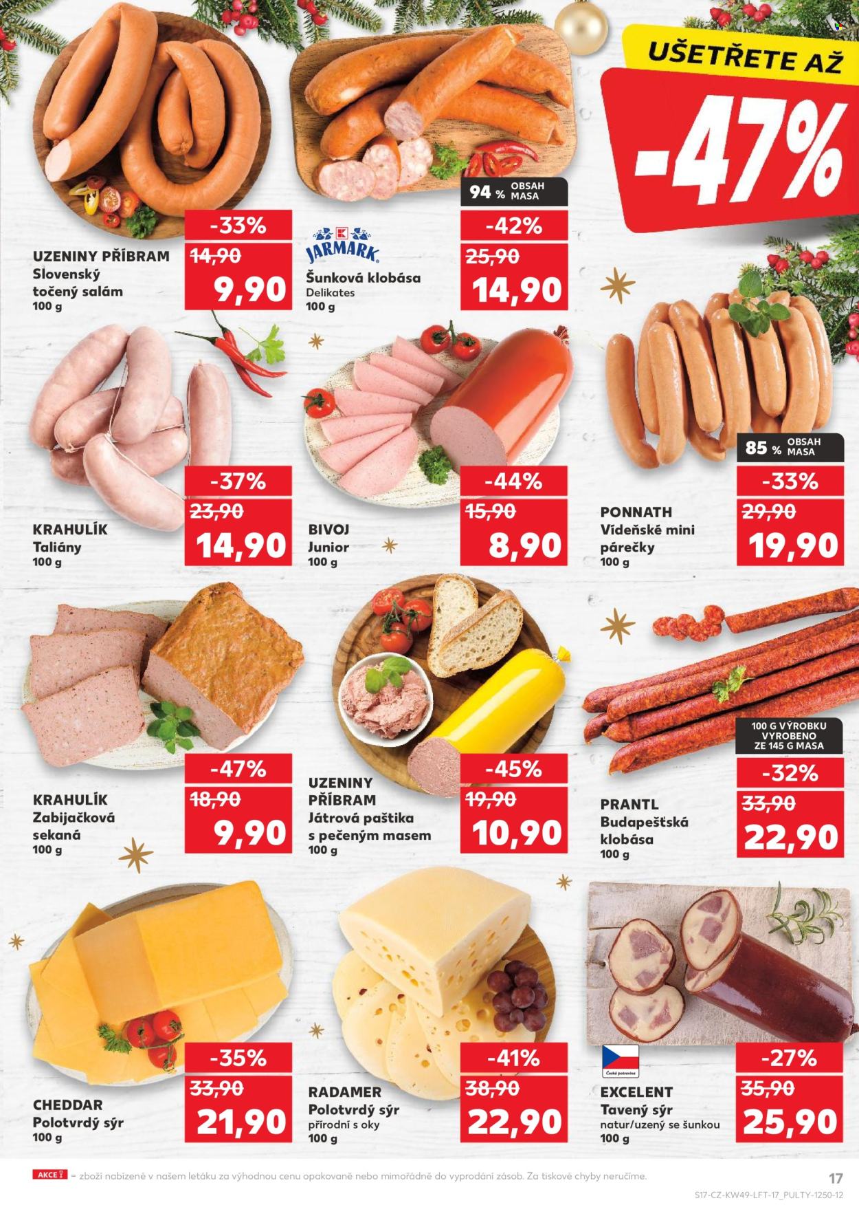 Leták Kaufland - 4.12.2024 - 10.12.2024. Strana 17