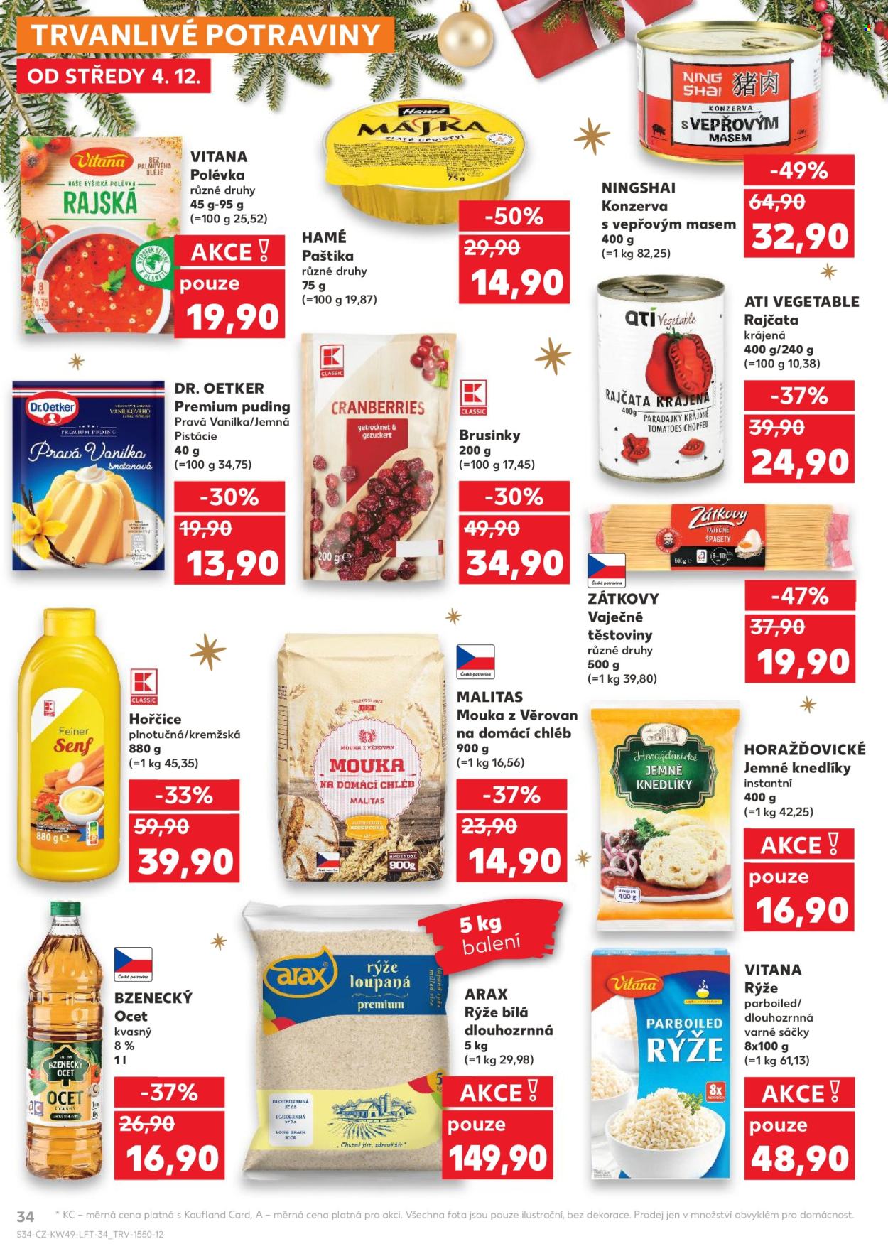 Leták Kaufland - 4.12.2024 - 10.12.2024. Strana 34