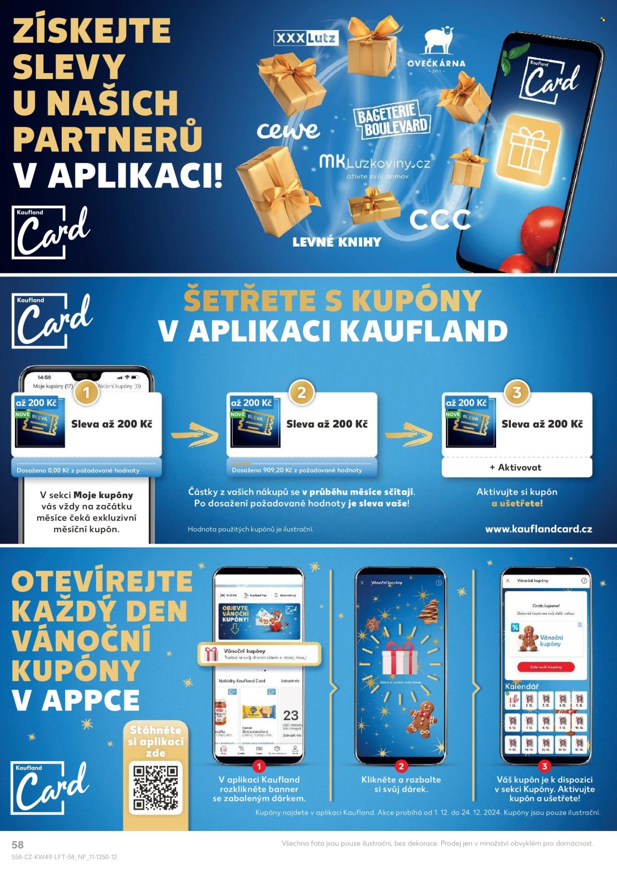 Leták Kaufland - 4.12.2024 - 10.12.2024. Strana 58