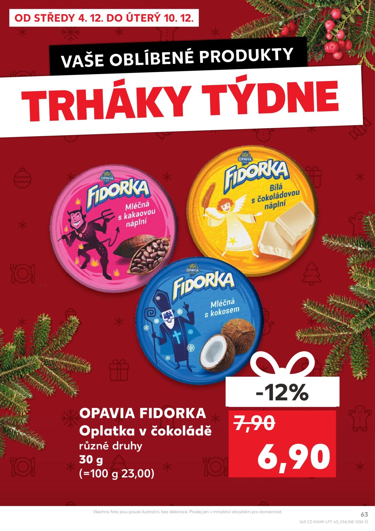 Leták Kaufland - 4.12.2024 - 10.12.2024. Strana 63