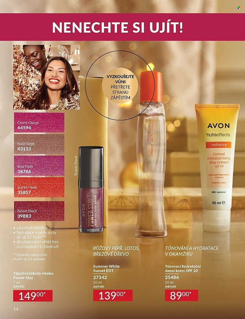 Leták AVON - 1.12.2024 - 31.12.2024. Strana 14