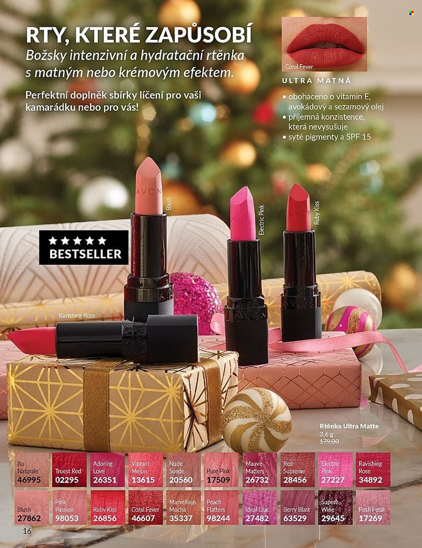 Leták AVON - 1.12.2024 - 31.12.2024. Strana 16
