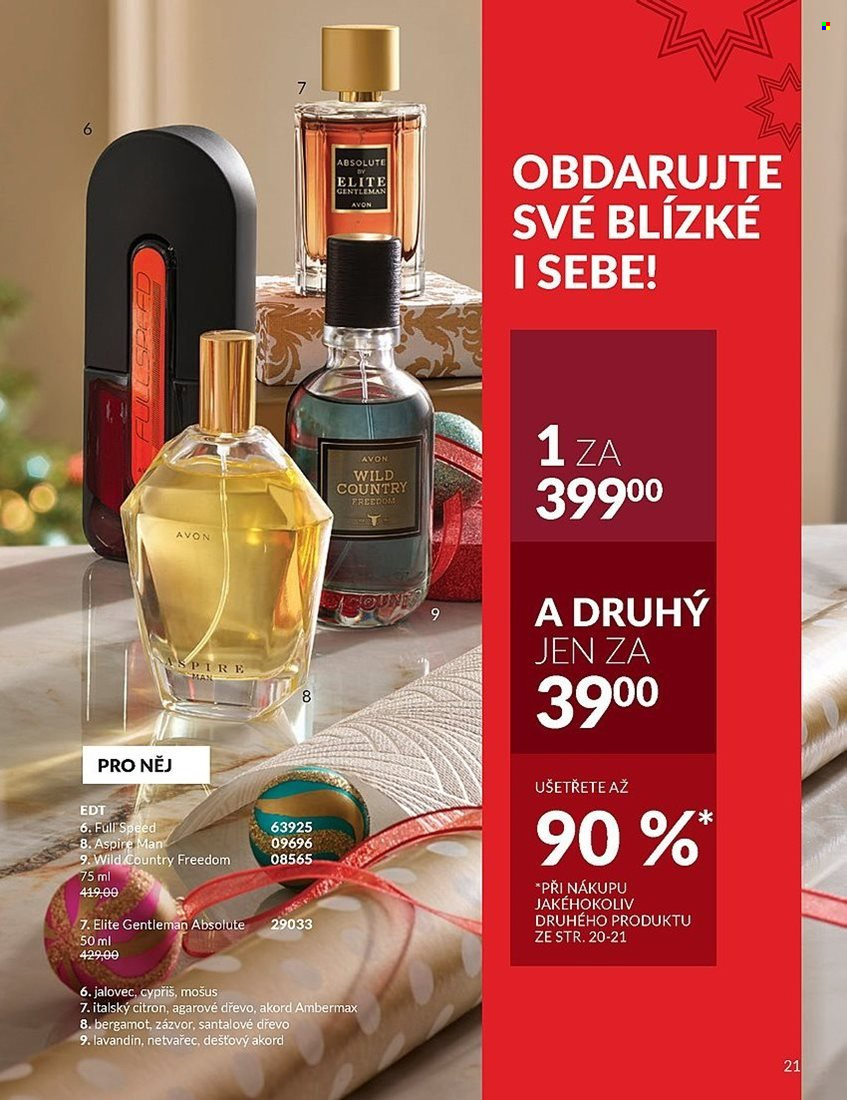 Leták AVON - 1.12.2024 - 31.12.2024. Strana 21