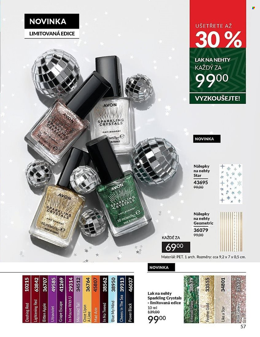 Leták AVON - 1.12.2024 - 31.12.2024. Strana 57
