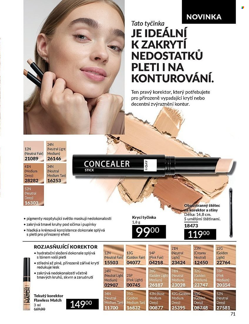 Leták AVON - 1.12.2024 - 31.12.2024. Strana 71