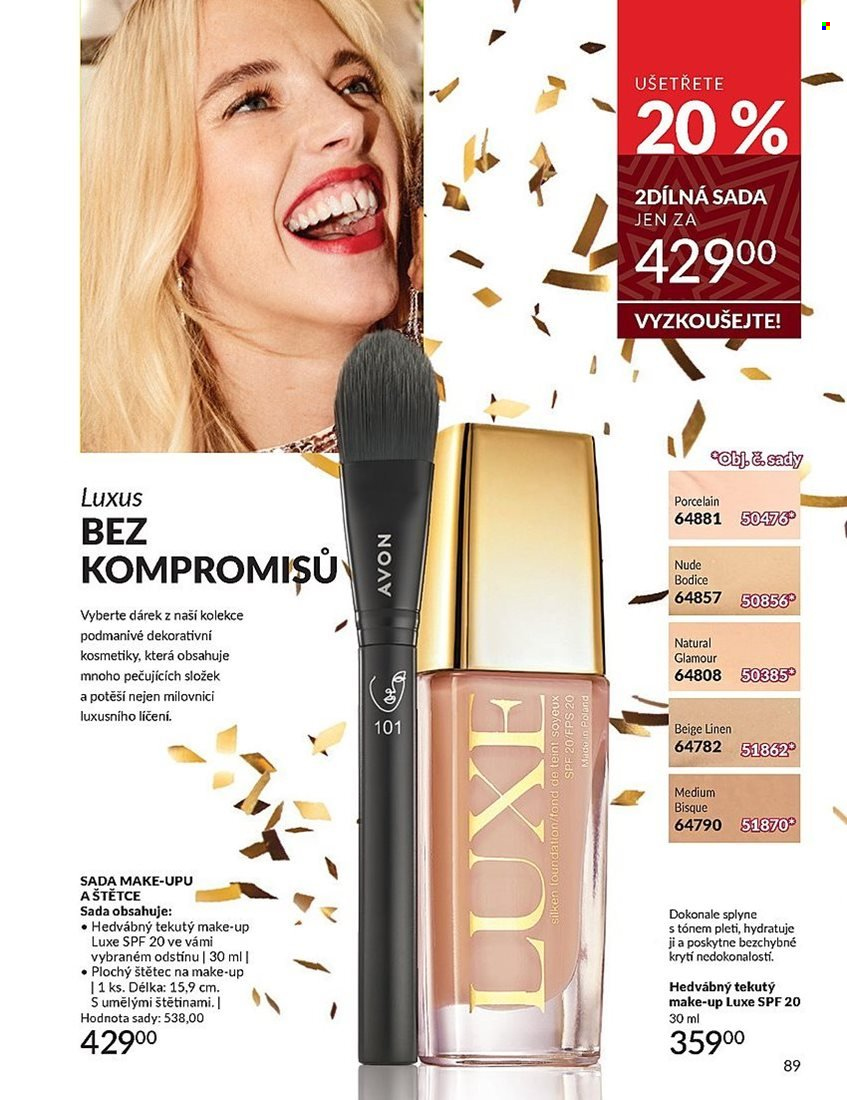 Leták AVON - 1.12.2024 - 31.12.2024. Strana 89