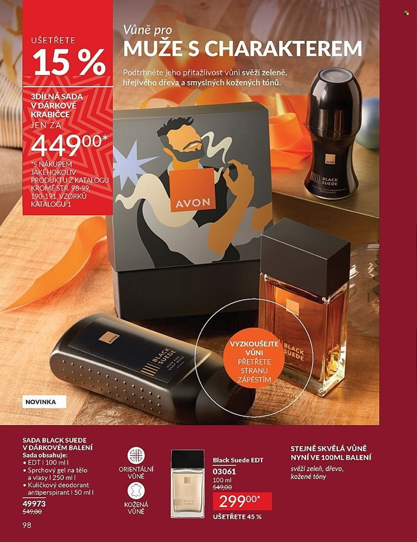 Leták AVON - 1.12.2024 - 31.12.2024. Strana 98