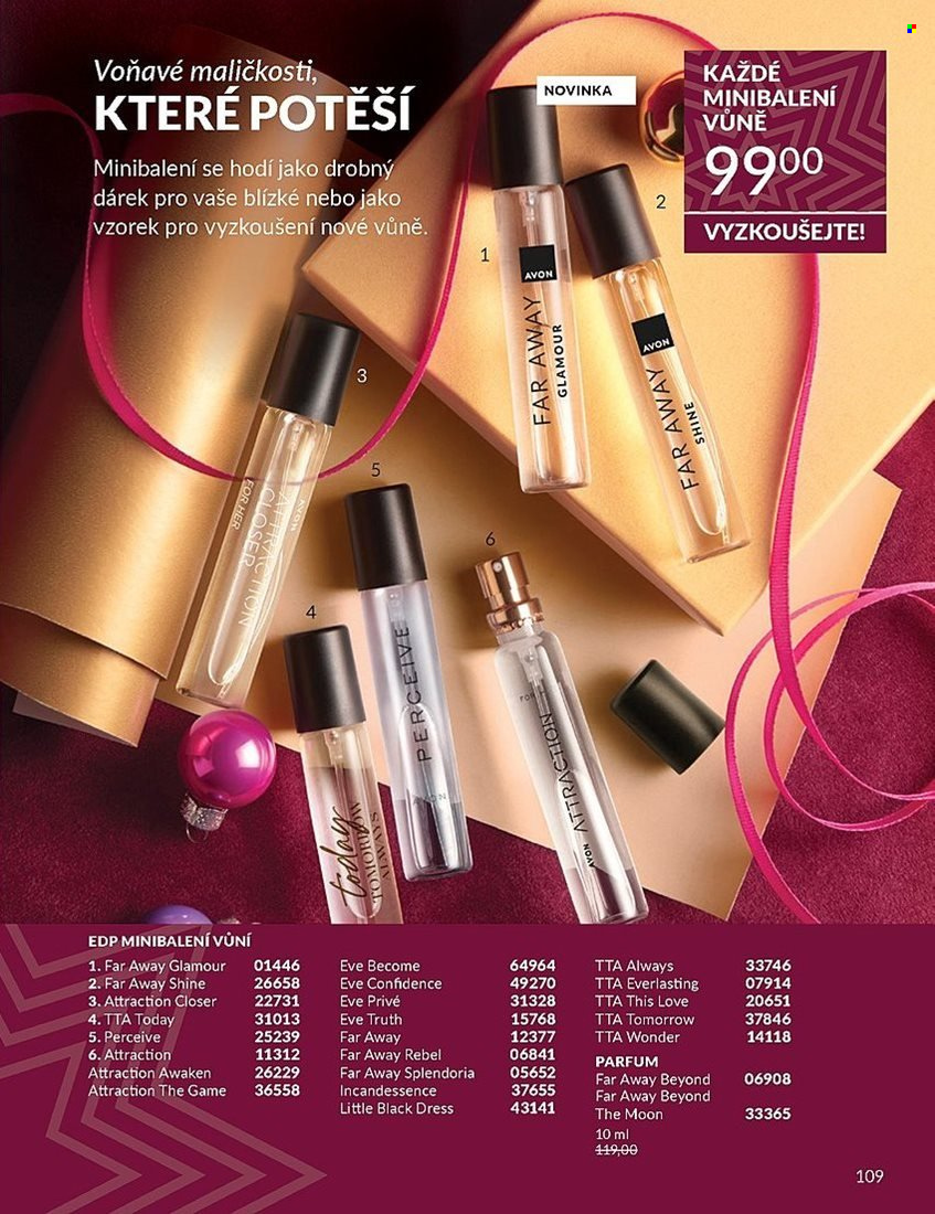 Leták AVON - 1.12.2024 - 31.12.2024. Strana 109