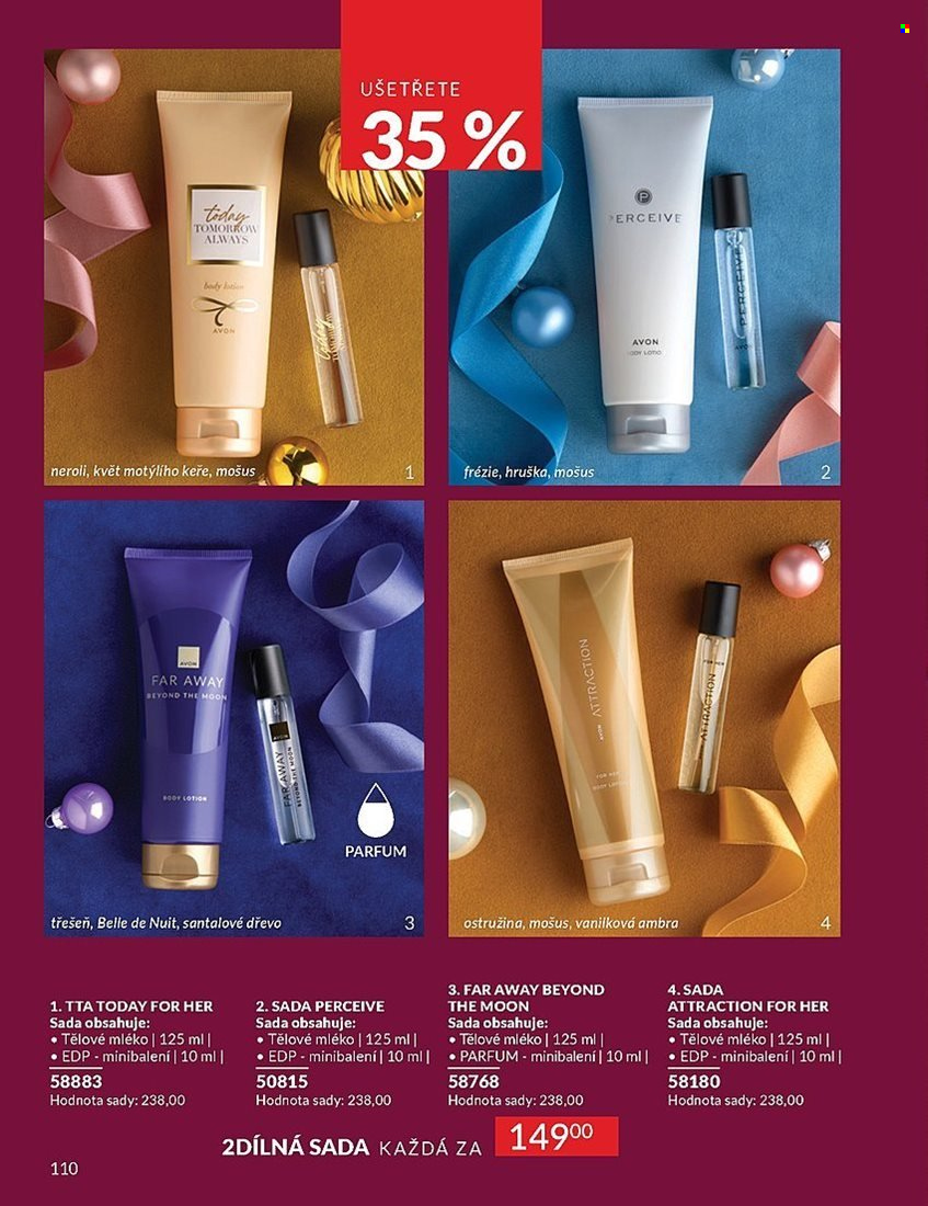 Leták AVON - 1.12.2024 - 31.12.2024. Strana 110