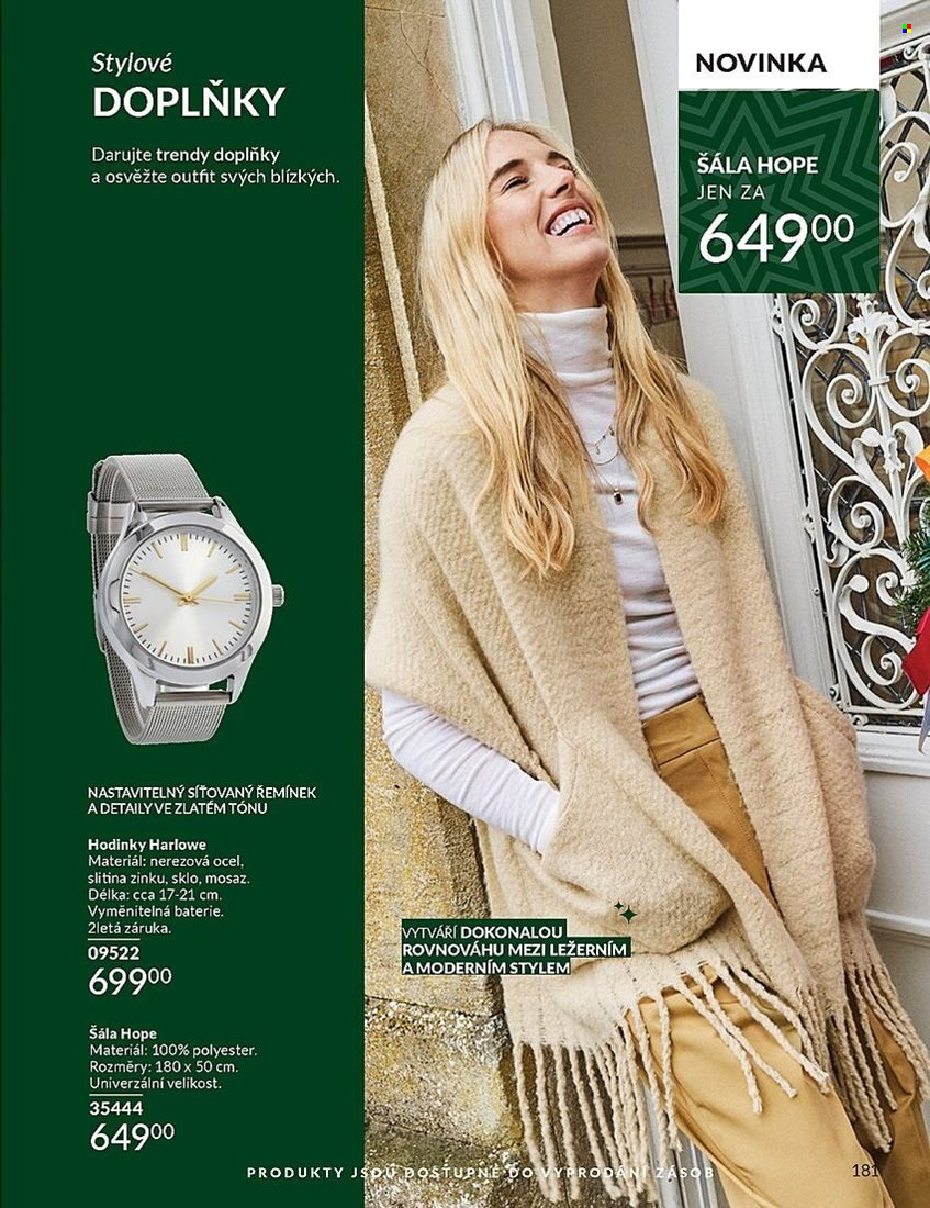 Leták AVON - 1.12.2024 - 31.12.2024. Strana 181
