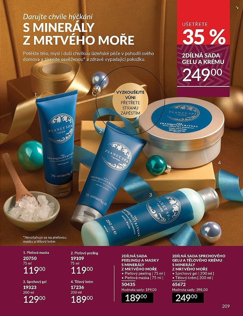 Leták AVON - 1.12.2024 - 31.12.2024. Strana 209