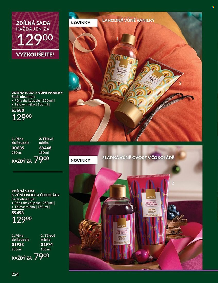Leták AVON - 1.12.2024 - 31.12.2024. Strana 224