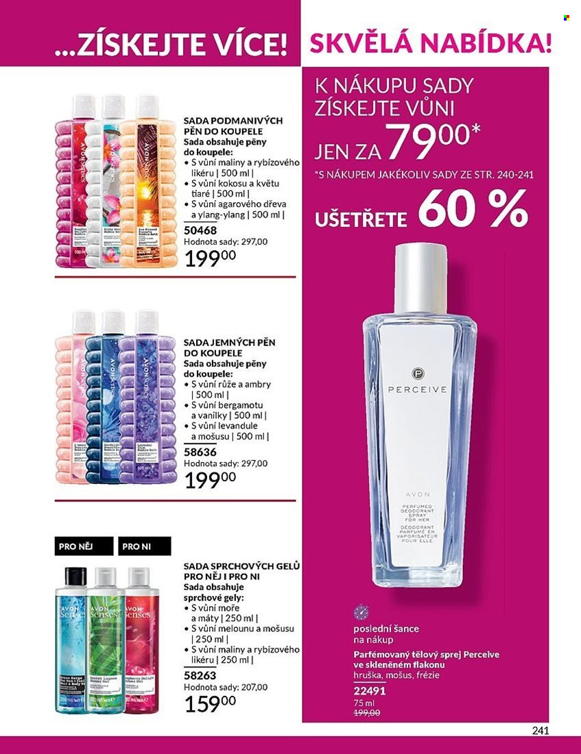 Leták AVON - 1.12.2024 - 31.12.2024. Strana 241