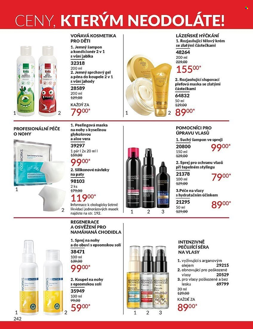 Leták AVON - 1.12.2024 - 31.12.2024. Strana 242