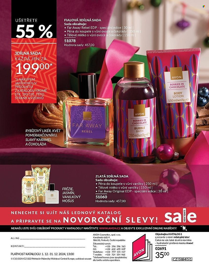 Leták AVON - 1.12.2024 - 31.12.2024. Strana 252