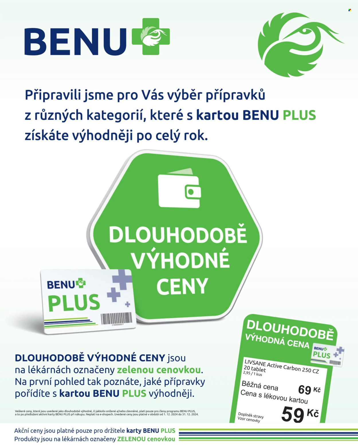 Leták BENU Lékárna - 1.12.2024 - 31.12.2024. Strana 8