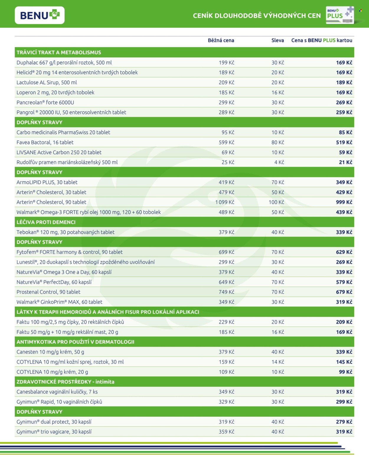 Leták BENU Lékárna - 1.12.2024 - 31.12.2024. Strana 6