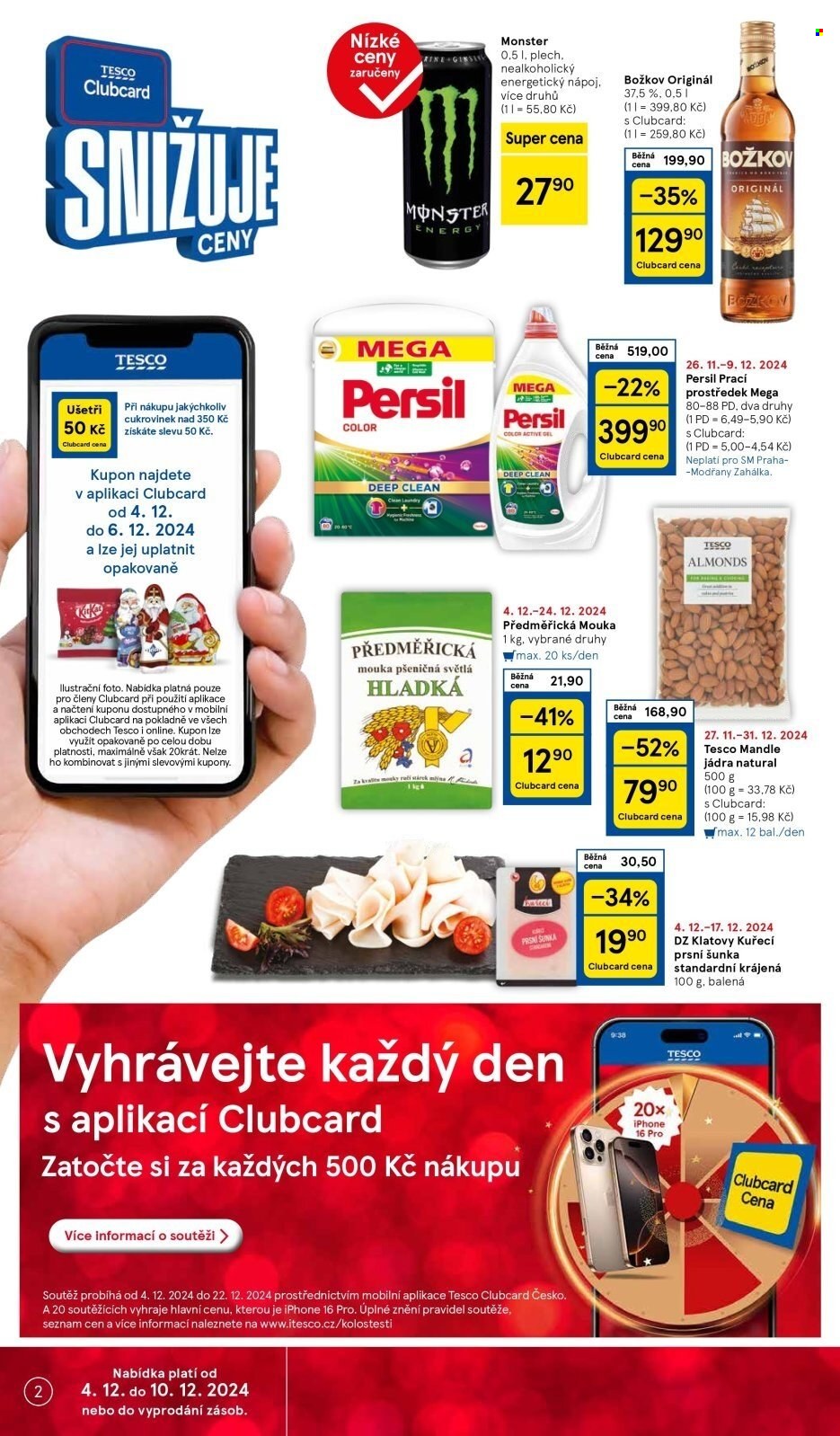 Leták TESCO supermarket - 4.12.2024 - 10.12.2024. Strana 2