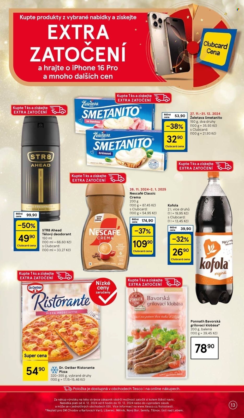 Leták TESCO supermarket - 4.12.2024 - 10.12.2024. Strana 13