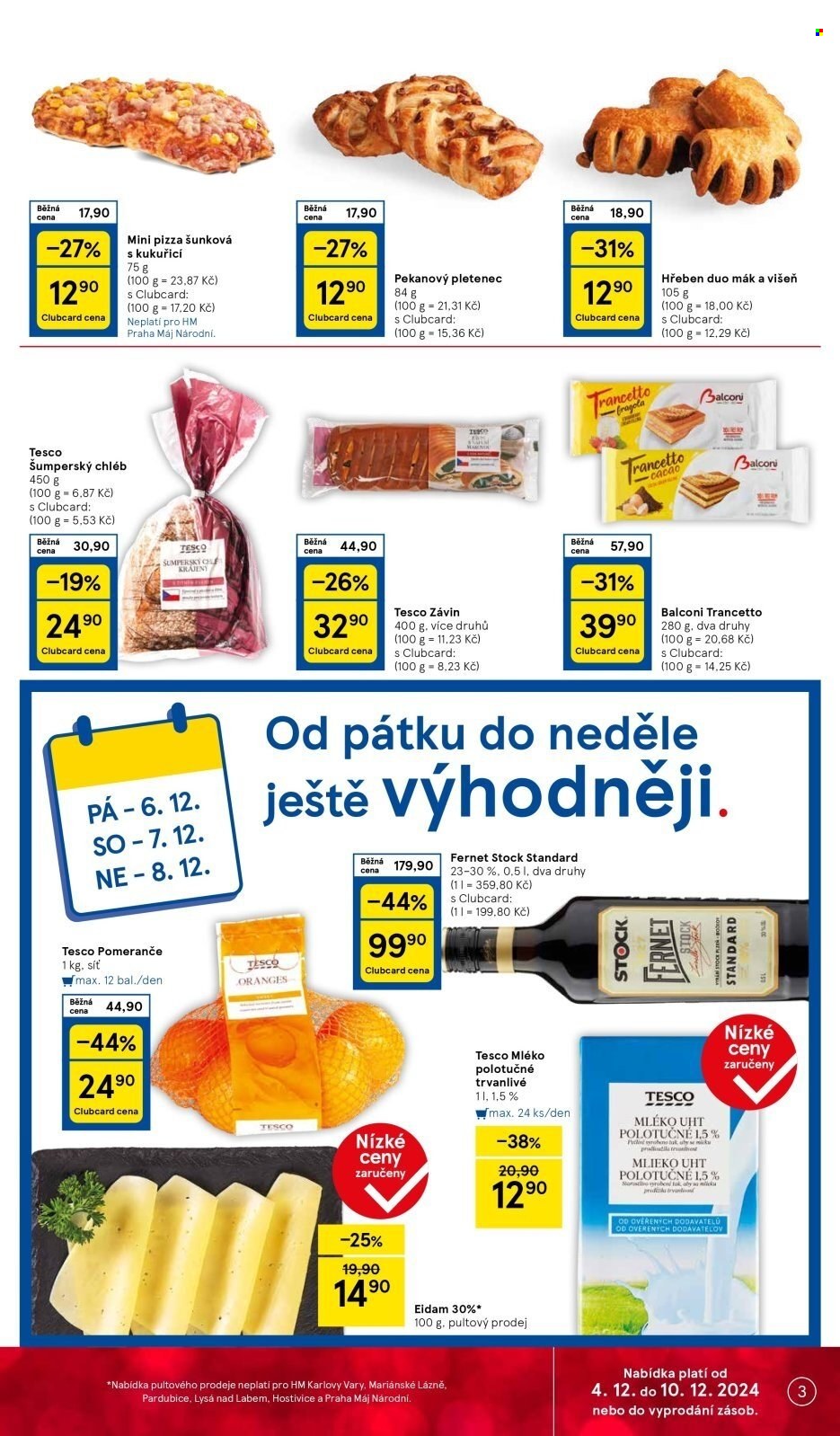 Leták TESCO - 4.12.2024 - 10.12.2024. Strana 3