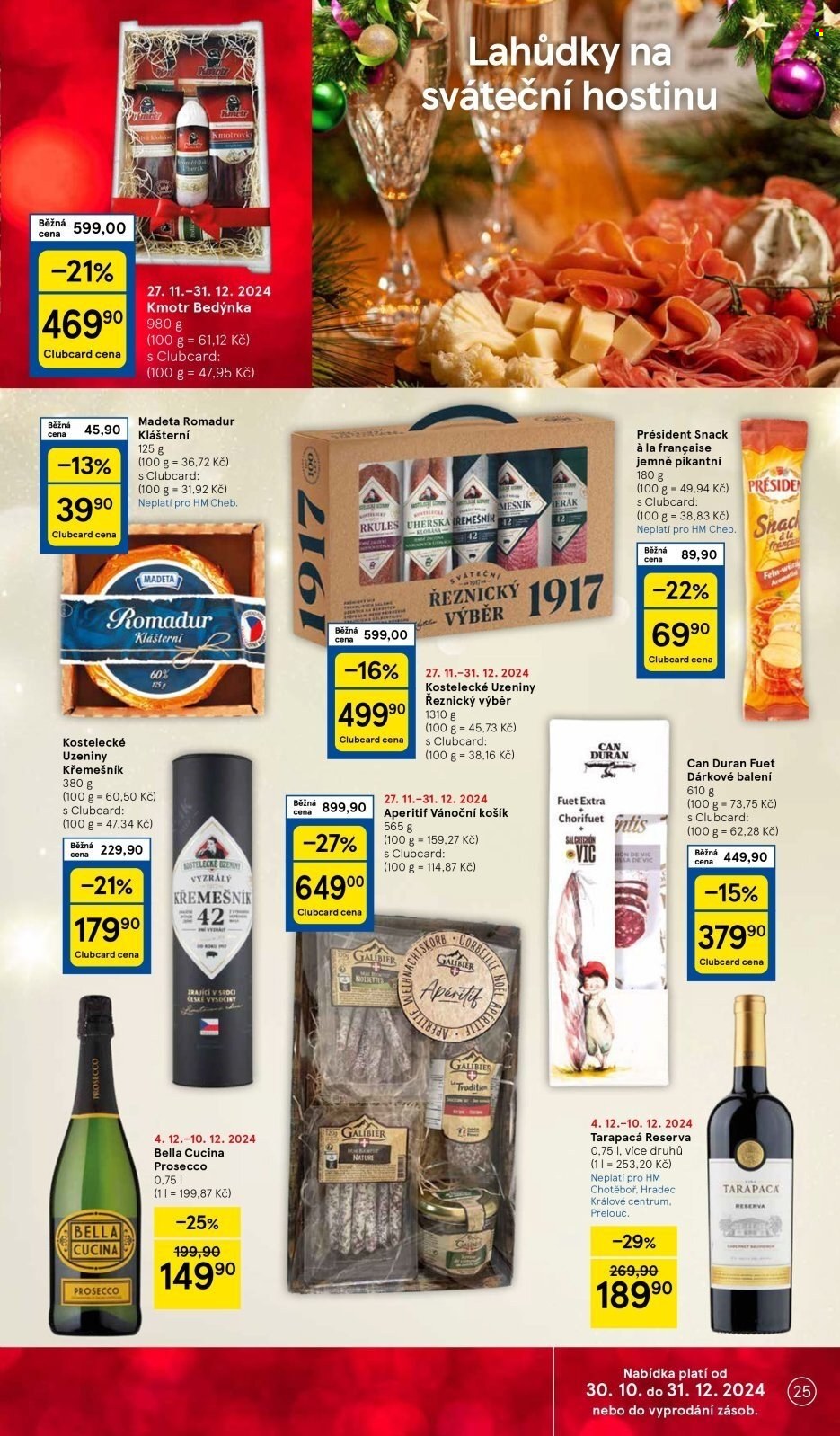 Leták TESCO - 4.12.2024 - 10.12.2024. Strana 25