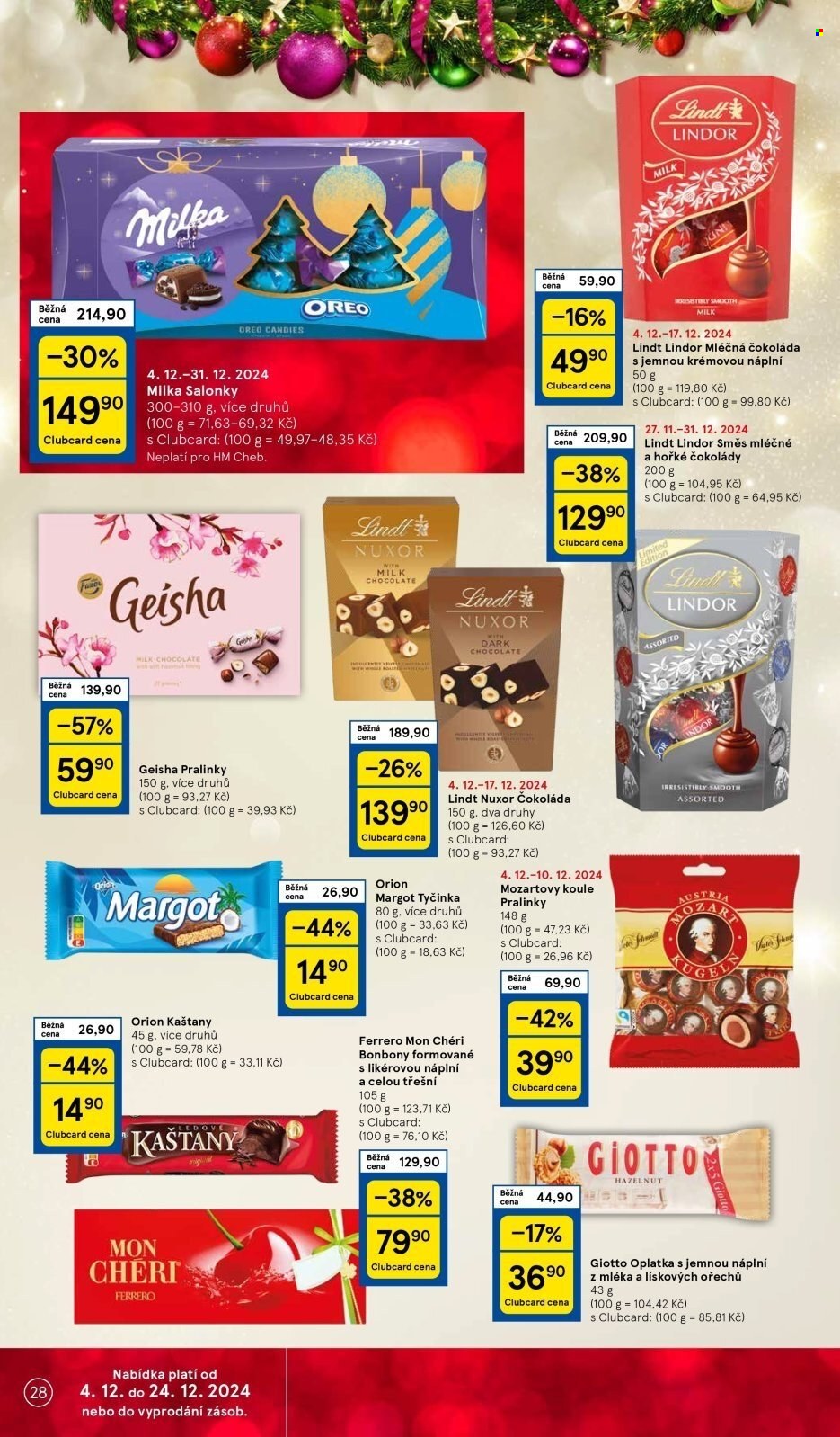 Leták TESCO - 4.12.2024 - 10.12.2024. Strana 28