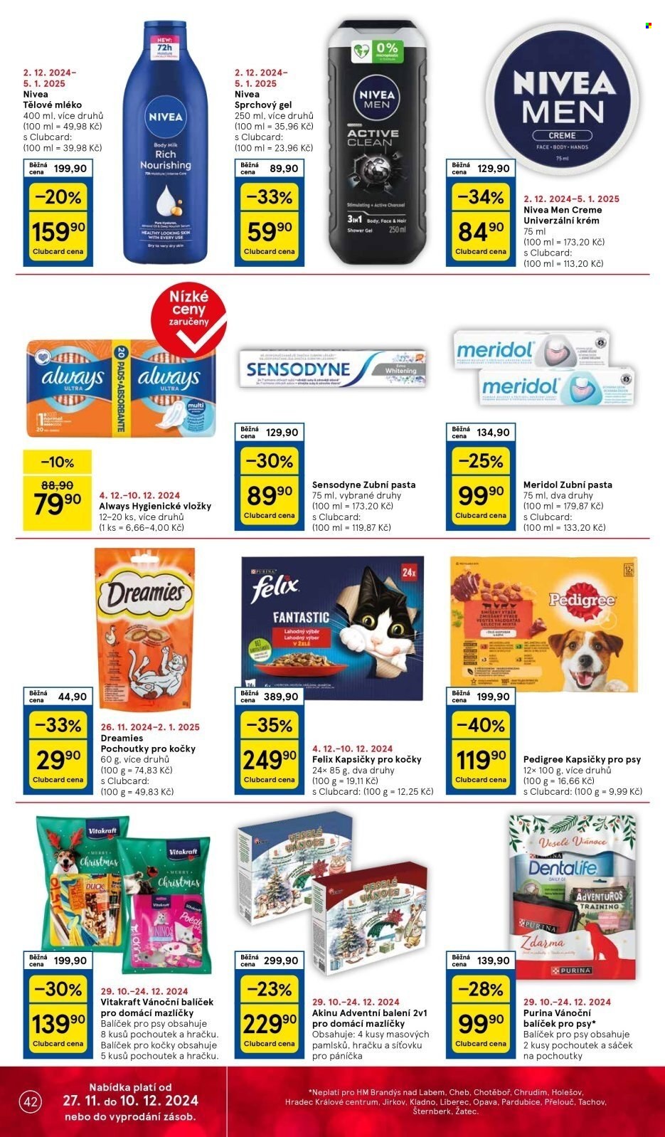 Leták TESCO - 4.12.2024 - 10.12.2024. Strana 42