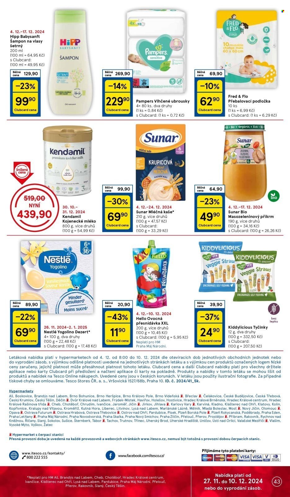 Leták TESCO - 4.12.2024 - 10.12.2024. Strana 43