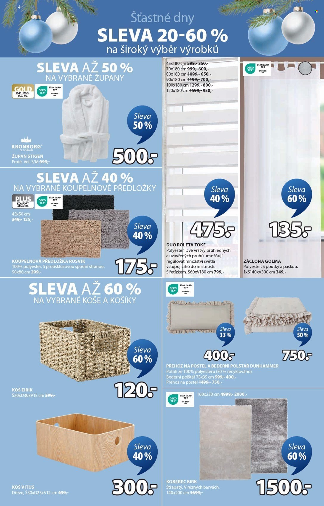 Leták JYSK - 2.12.2024 - 24.12.2024. Strana 5