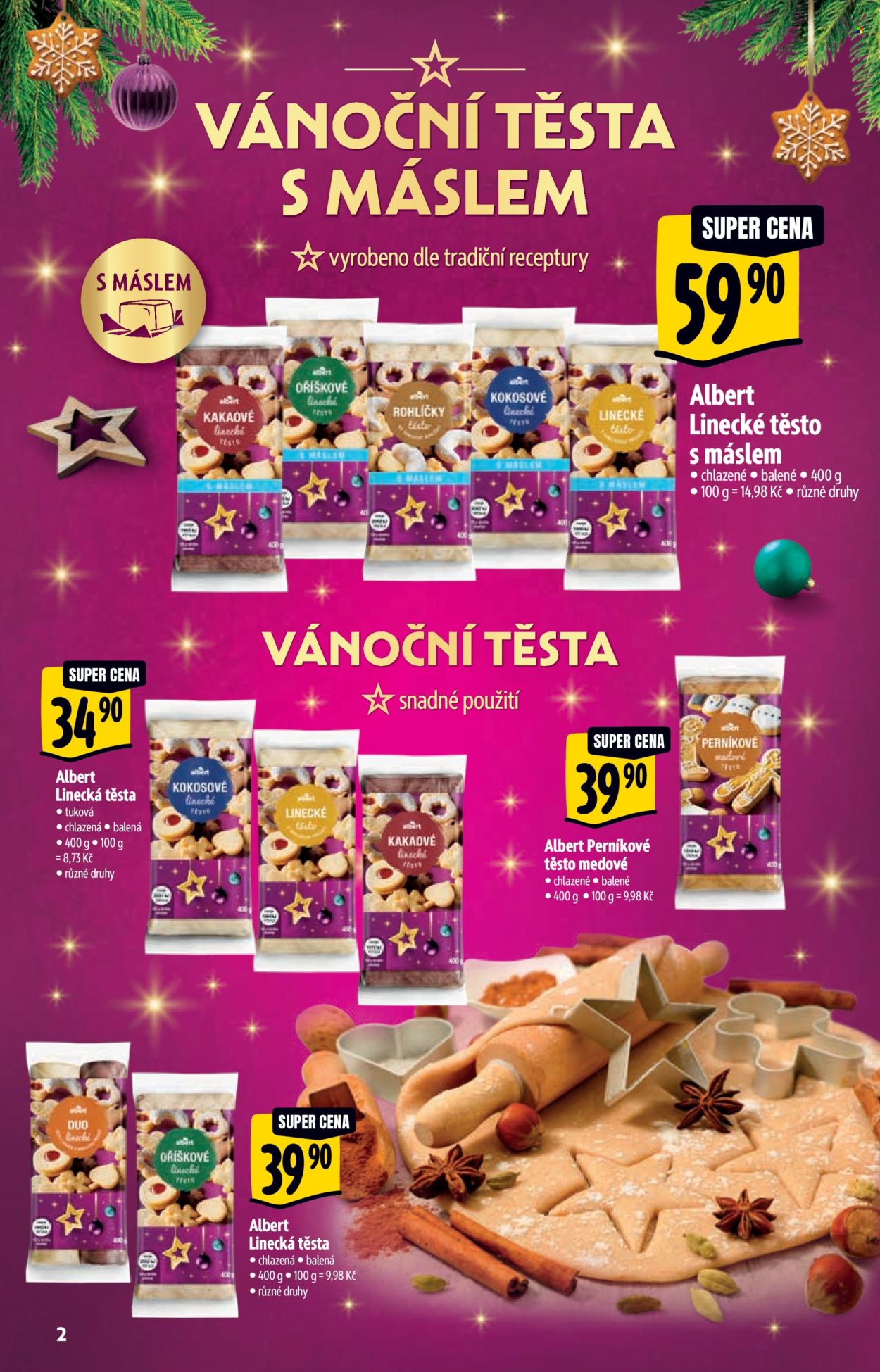 Leták Albert Supermarket - 4.12.2024 - 31.12.2024. Strana 2
