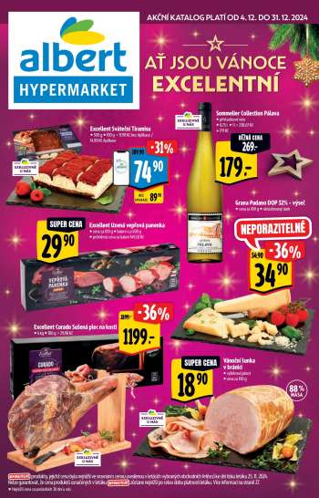 Leták Albert Hypermarket - 4.12.2024 - 31.12.2024.